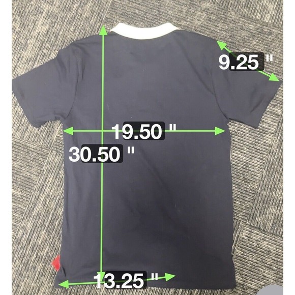 8ighth Dstrkt Men's Polo Shirt‎ Duck Carpet Mascot Red Colorblock  Sz XL - Picture 3 of 5